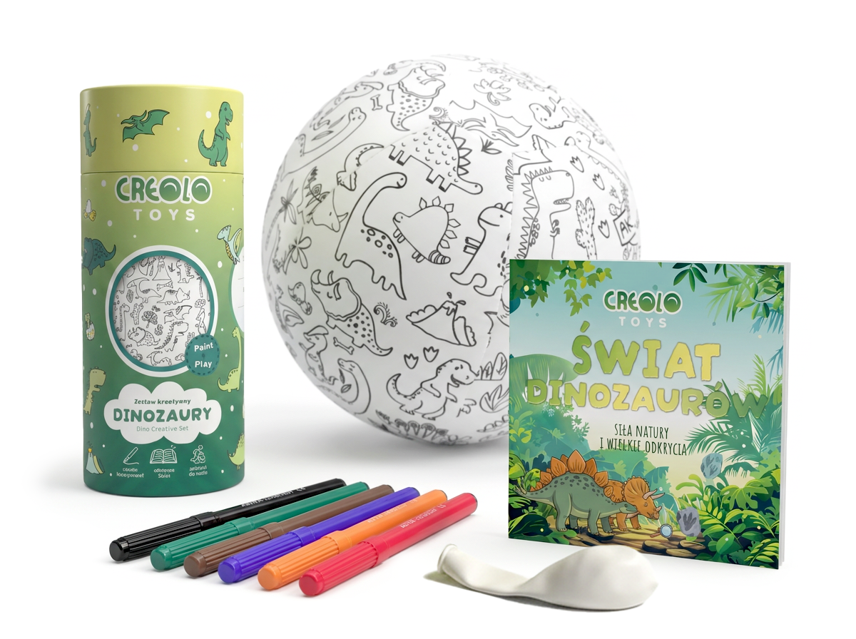 Zestaw kreatywny DINO Creolo Toys