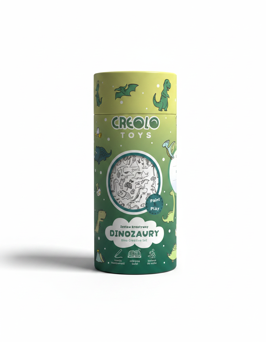 Zestaw kreatywny DINO Creolo Toys